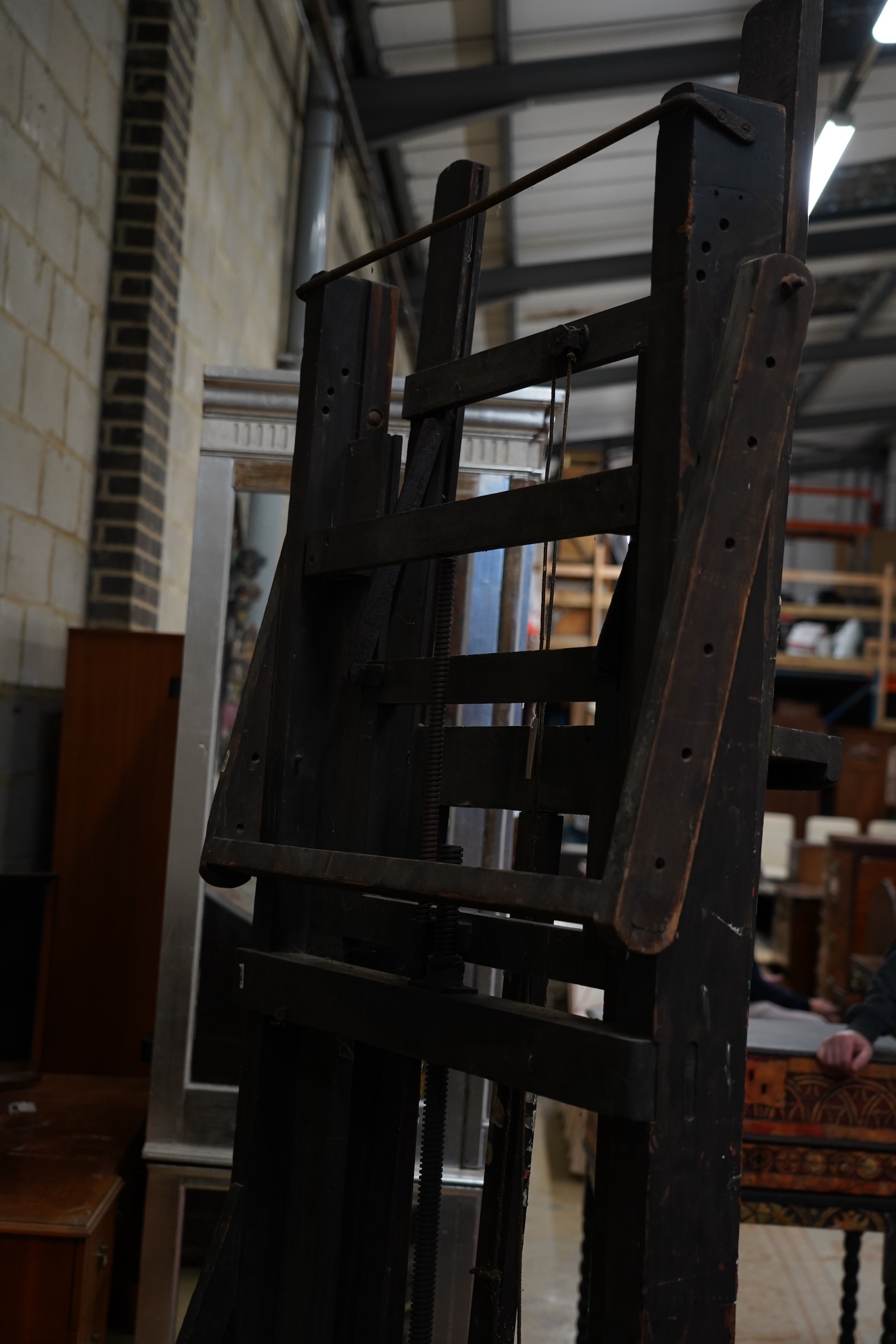 John Bratby (1928-1992): The artist's easel